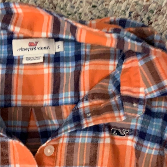 vineyard vines half button flannel - Picture 3 of 4